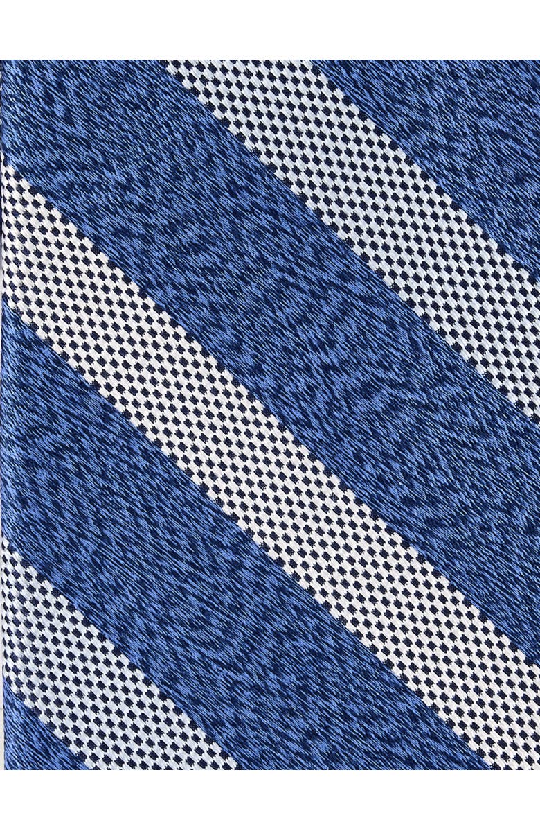 Michael Kors Big & Tall Jalan Striped Tie, Alternate, color, Navy