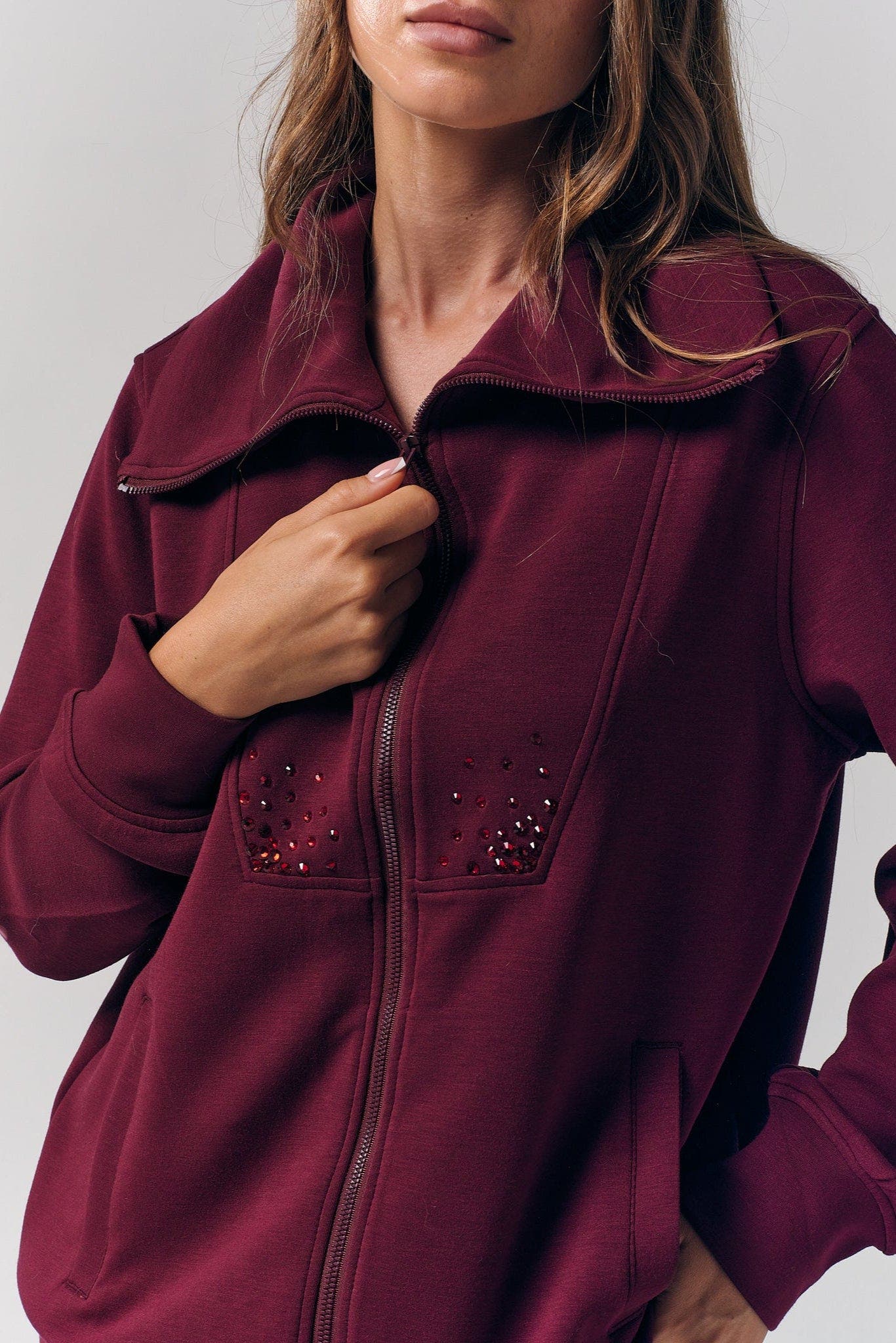Raven Zip Up Jacket - image 4