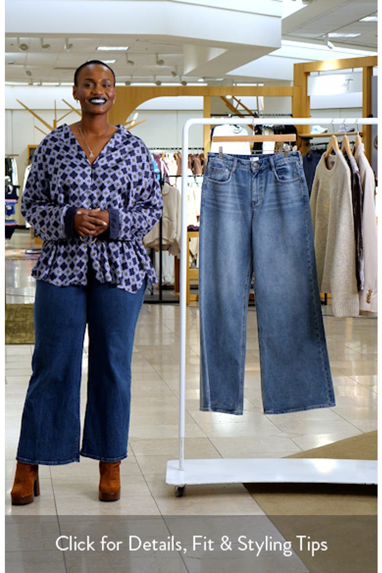 Free Fall High Waist Flare Leg Jeans video
