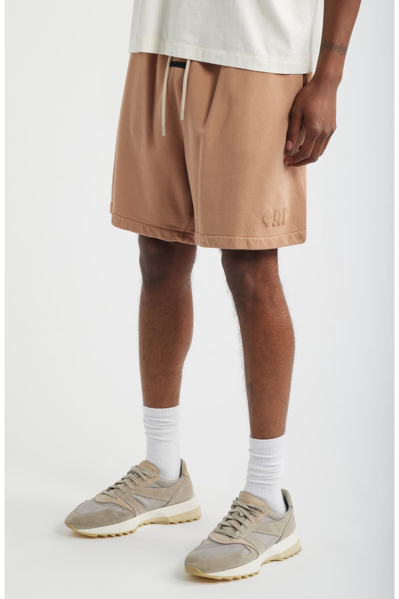 Classic Cotton Fleece Shorts, Alternate, color, WASHED GINGER