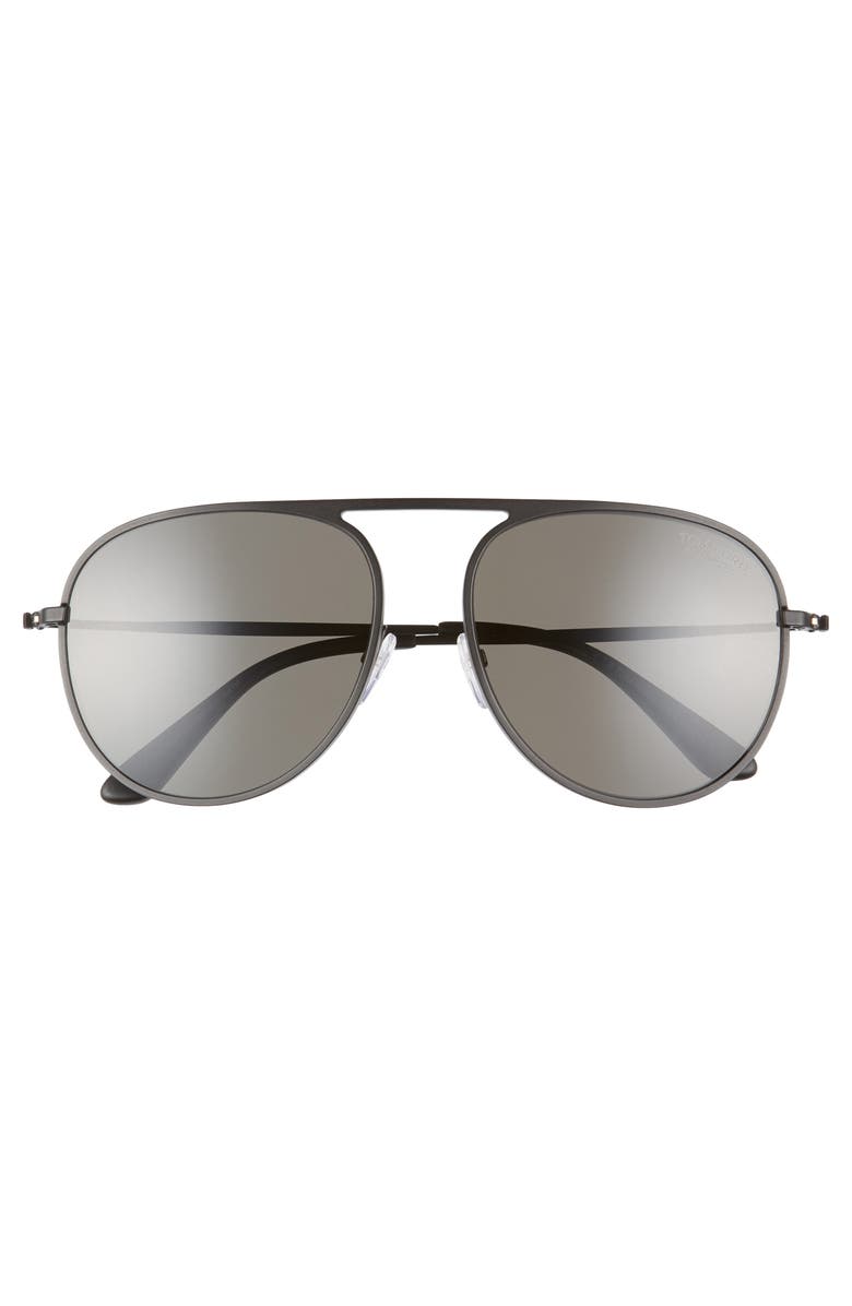TOM FORD 59mm Aviator Sunglasses, Alternate, color,