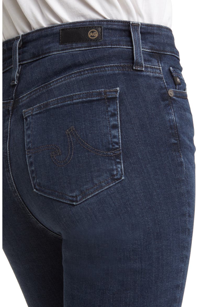 Mari High Waist Stretch Slim Straight Leg Jeans, Alternate, color, EMPIRE