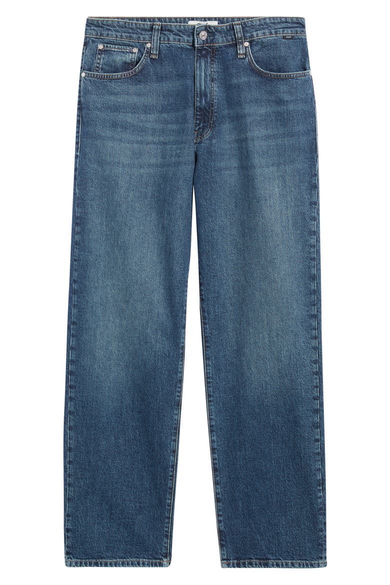 Marcel Relaxed Straight Leg Jeans, Alternate, color, MID USED CLASSIC BLU