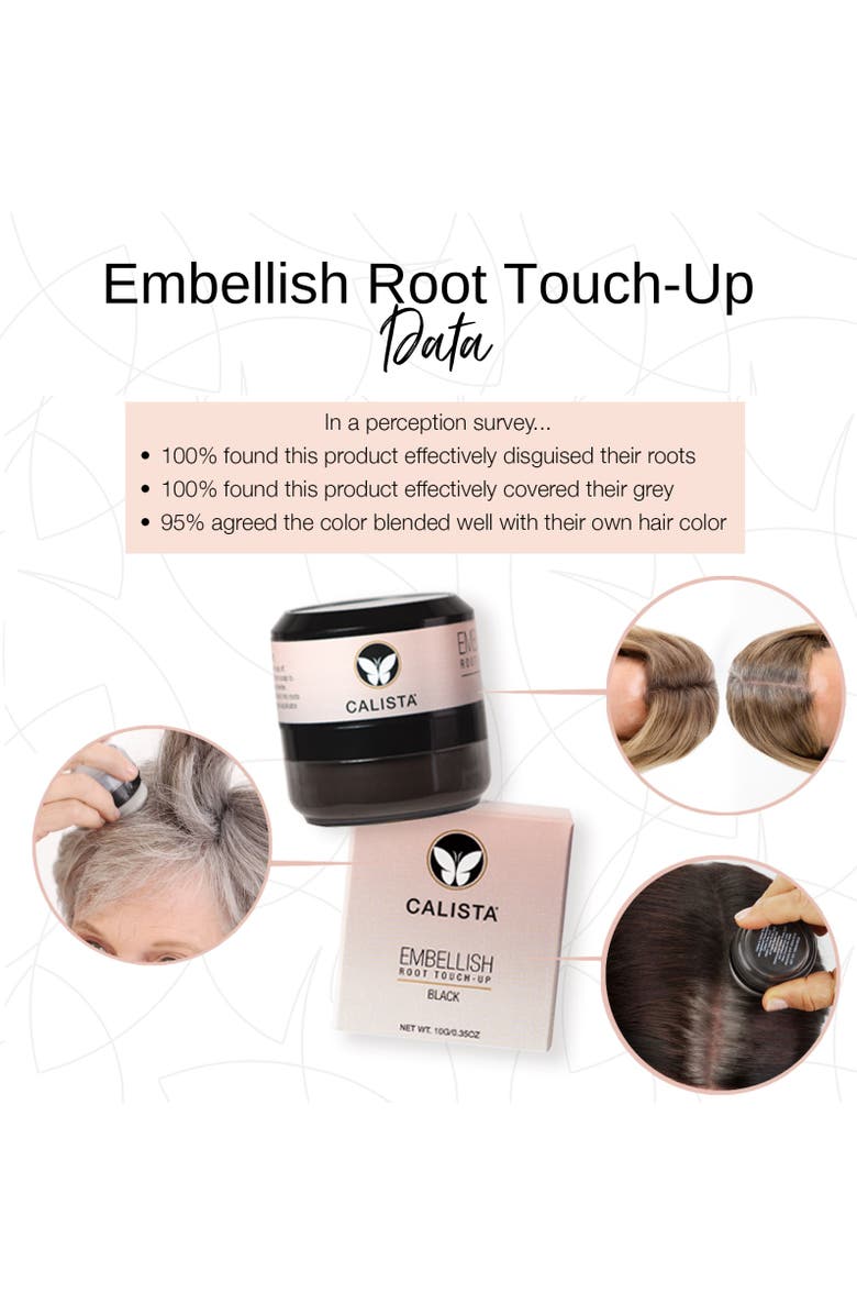 CALISTA Embellish Root Touch-Up, Alternate, color, Black