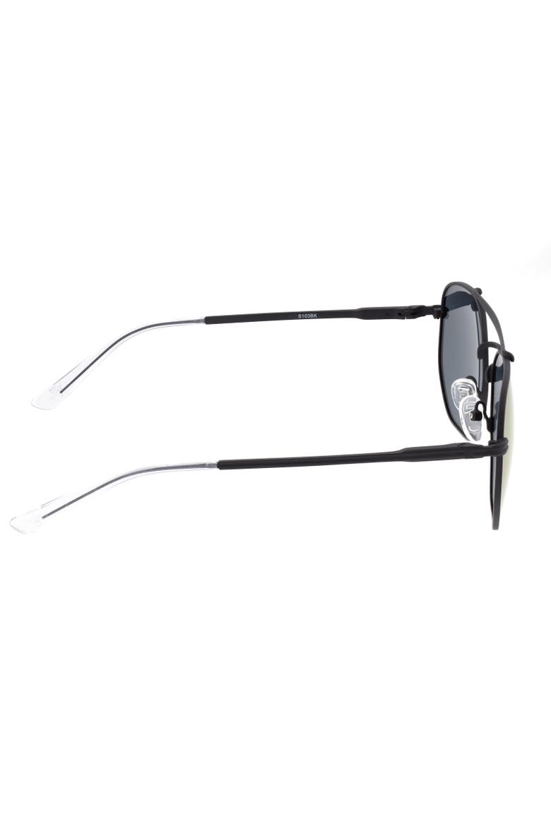 Stockton Polarized Sunglasses, Alternate, color, Black/Gold