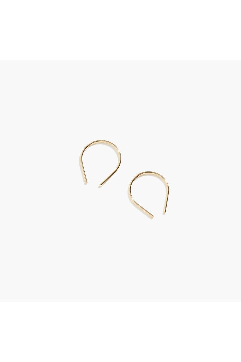 Moab Arch Threader Earrings, Main, color, 14k Gold Fill
