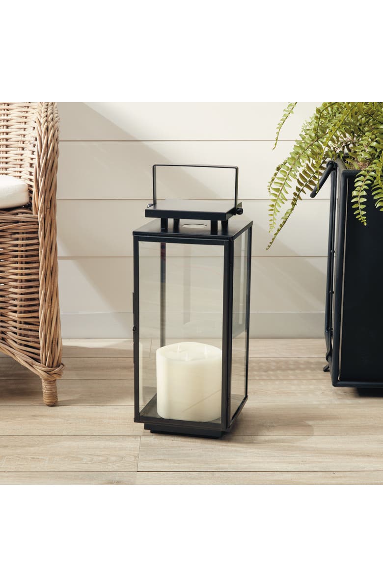 Napa Home & Garden Alden Lantern, Alternate, color, Black