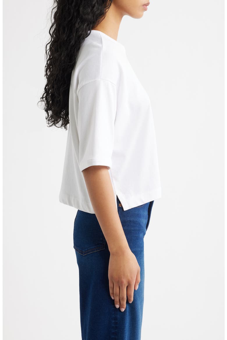 Relaxed Boxy T-Shirt, Alternate, color, WHITE