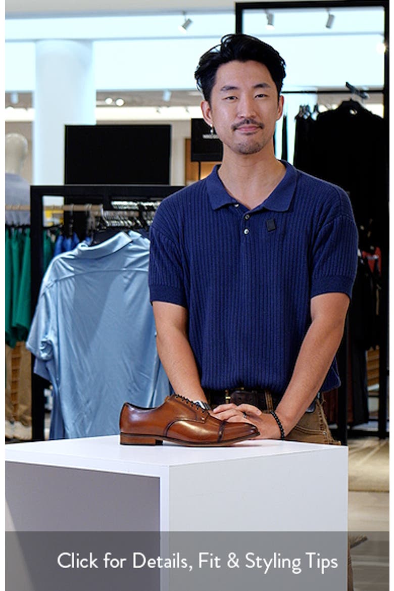 William Cap Toe Oxford video