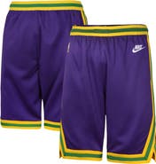 NBA Youth Nike Purple Utah Jazz Classic Edition Swingman Shorts