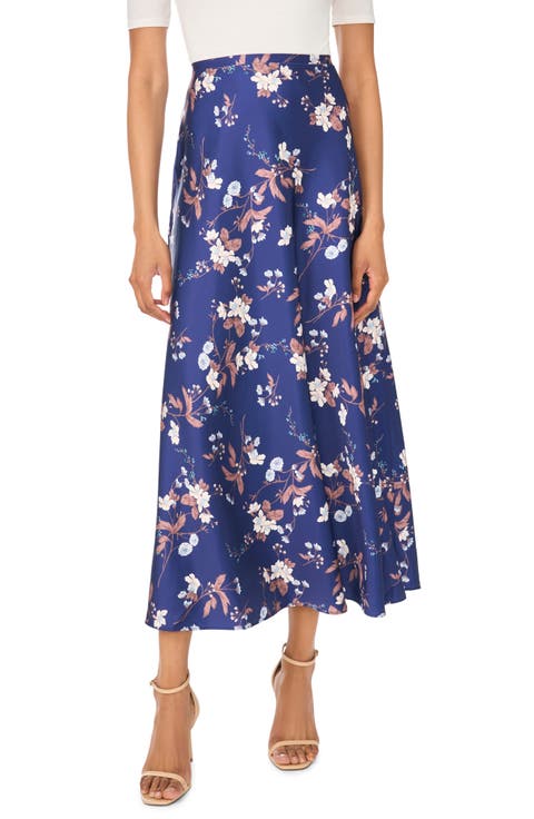 Bias Cut Maxi Skirt