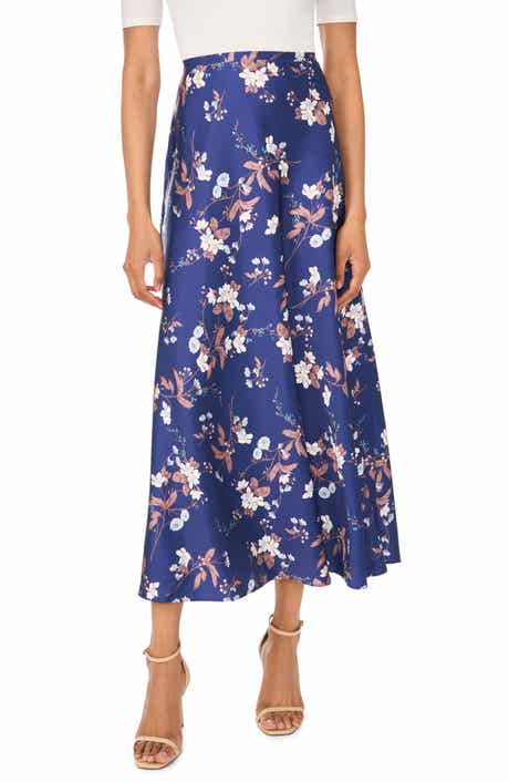 Bias Cut Maxi Skirt