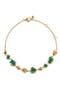  18Ct Gold Vermeil / Green Onyx