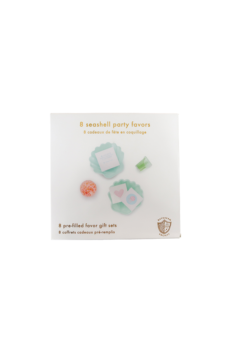 Mermaid Seashell Party Favor Kit, Alternate, color, Assorted Pre-Pack