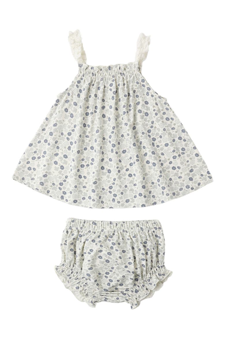 Lace Trim Swing Tank & Bloomers Set, Alternate, color, IVORY