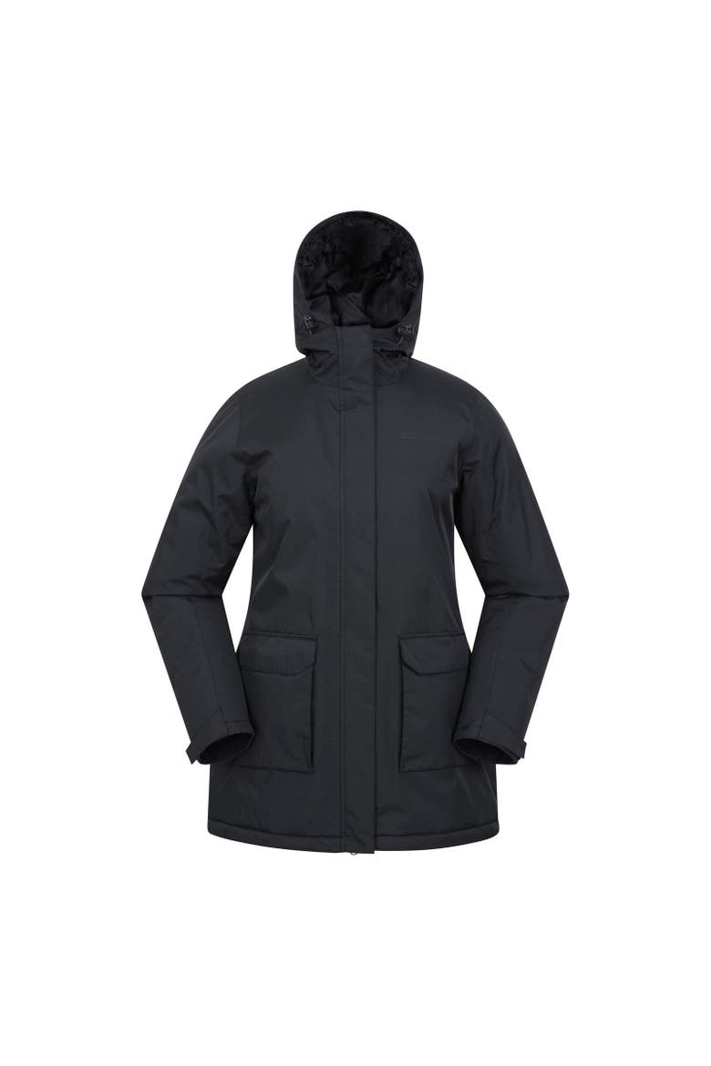 Ranger Water Resistant Padded Parka, Main, color, Black