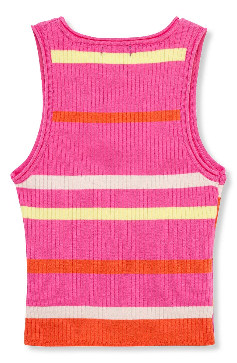 Truce Kids' Stripe Rib Tank, Alternate, color, Multi