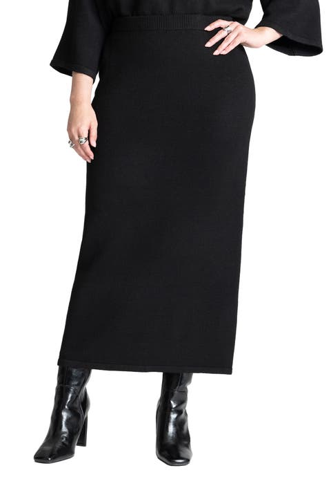 Sweater Maxi Skirt (Plus Available)