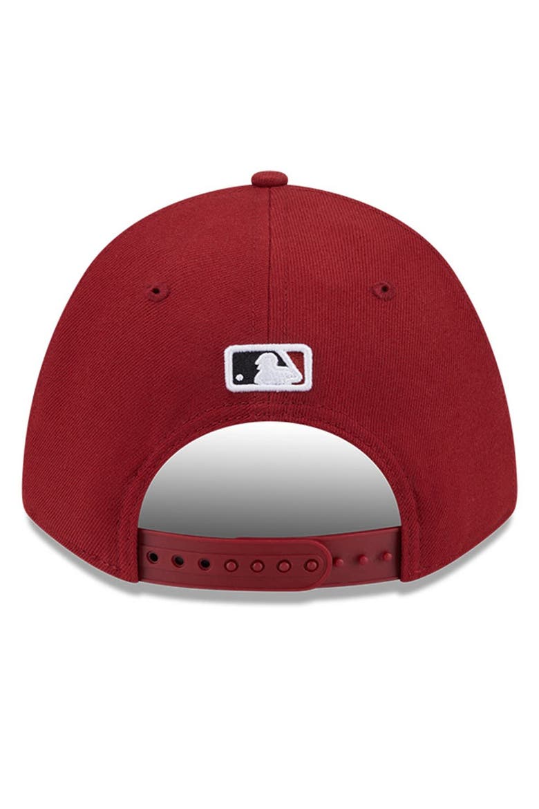Men's New Era  Red Arizona Diamondbacks Player Replica 9FORTY Adjustable Hat, Alternate, color, Red