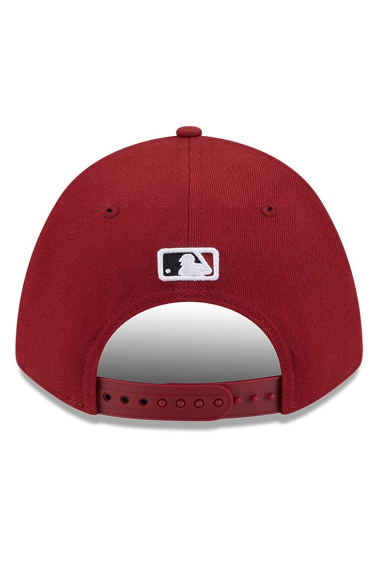 New Era Men's New Era Red Arizona Diamondbacks Player Replica 9FORTY Adjustable Hat, Alternate, color, Red