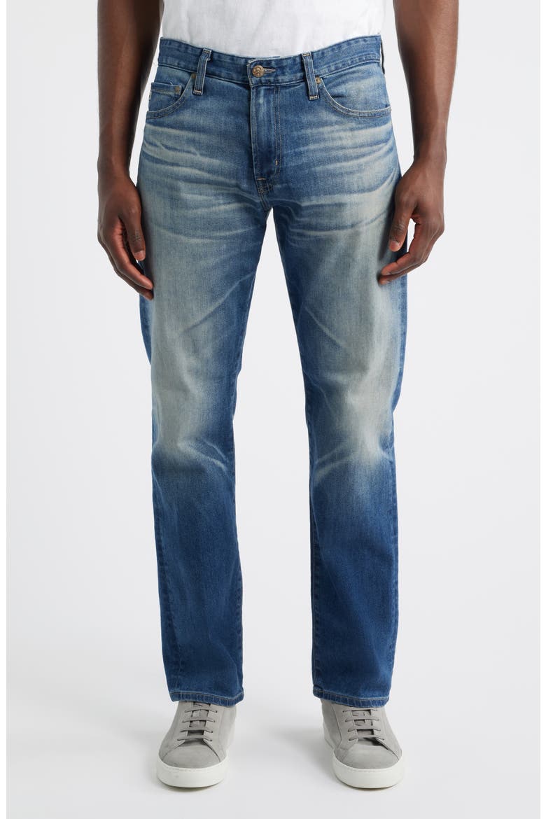 Everett Slim Straight Jeans, Main, color, 11 YEARS CHESTERFIELD