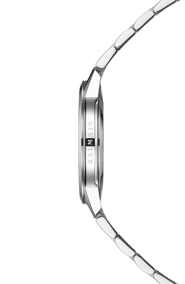 BALMAIN WATCHES Madrigal Bracelet Watch, 40mm, Alternate, color, Stainless Steel