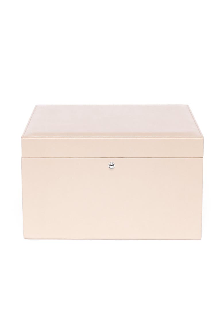 Charlotte Jewelry Box, Alternate, color, Beige