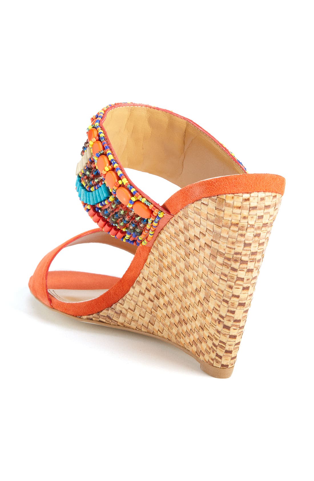 'Sweet Rosey' Sandal, Alternate, color, ORANGE