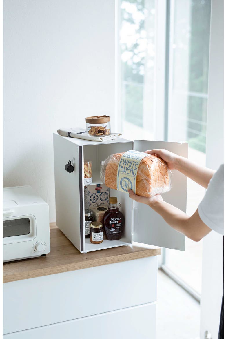 Vertical Bread Box, Alternate, color, WHITE