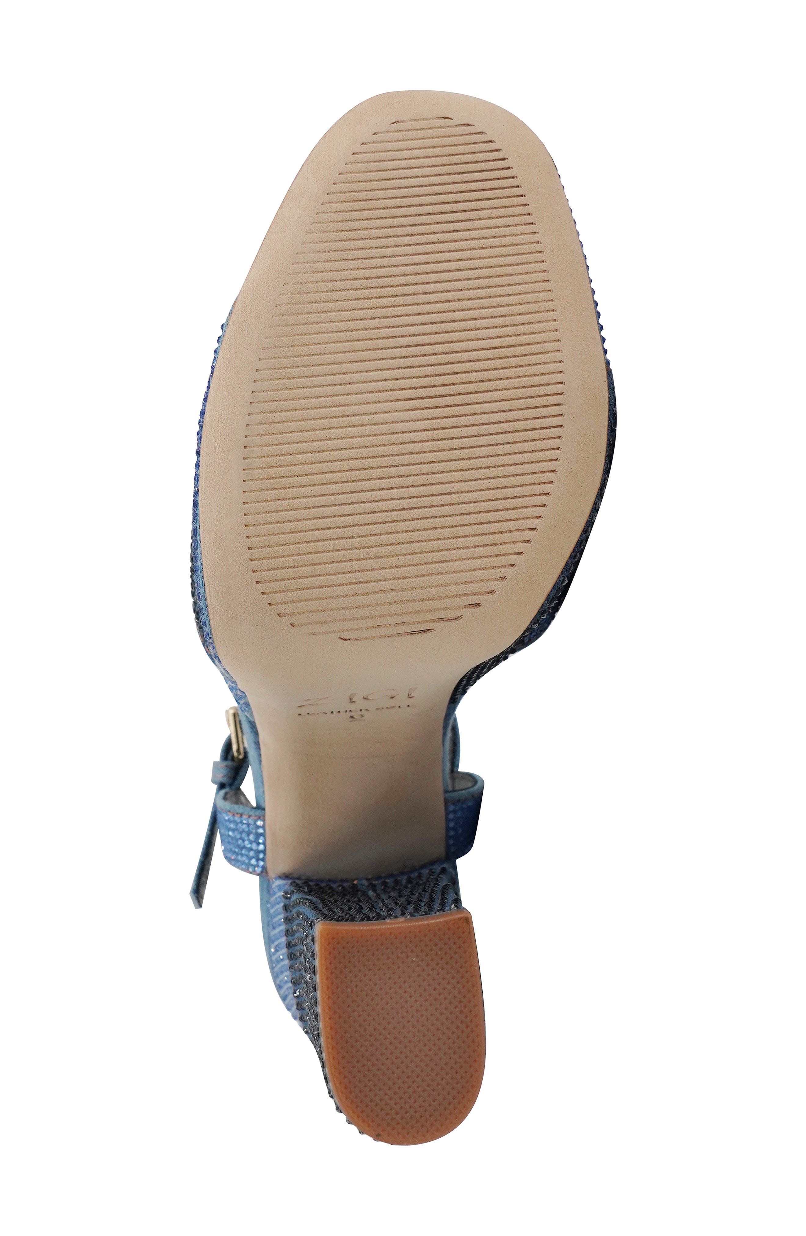 Antonia Ankle Strap Platform Sandal, Alternate, color, BLUE