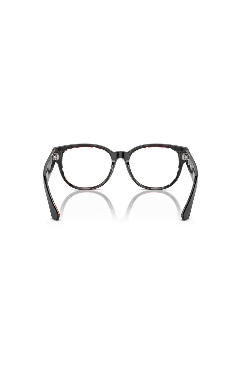 Burberry 53mm Phantos optical glasses, Alternate, color, Black