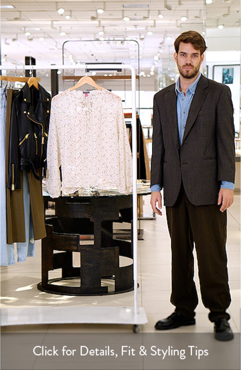 Abstract Print Long Sleeve Top, sales video thumbnail