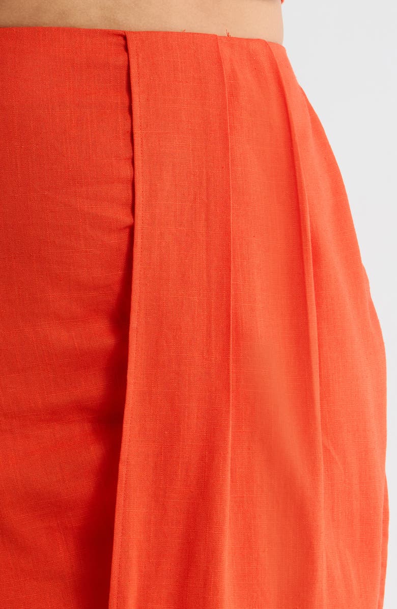 SUGARLIPS Bet on You Faux Wrap Skirt, Alternate, color, 