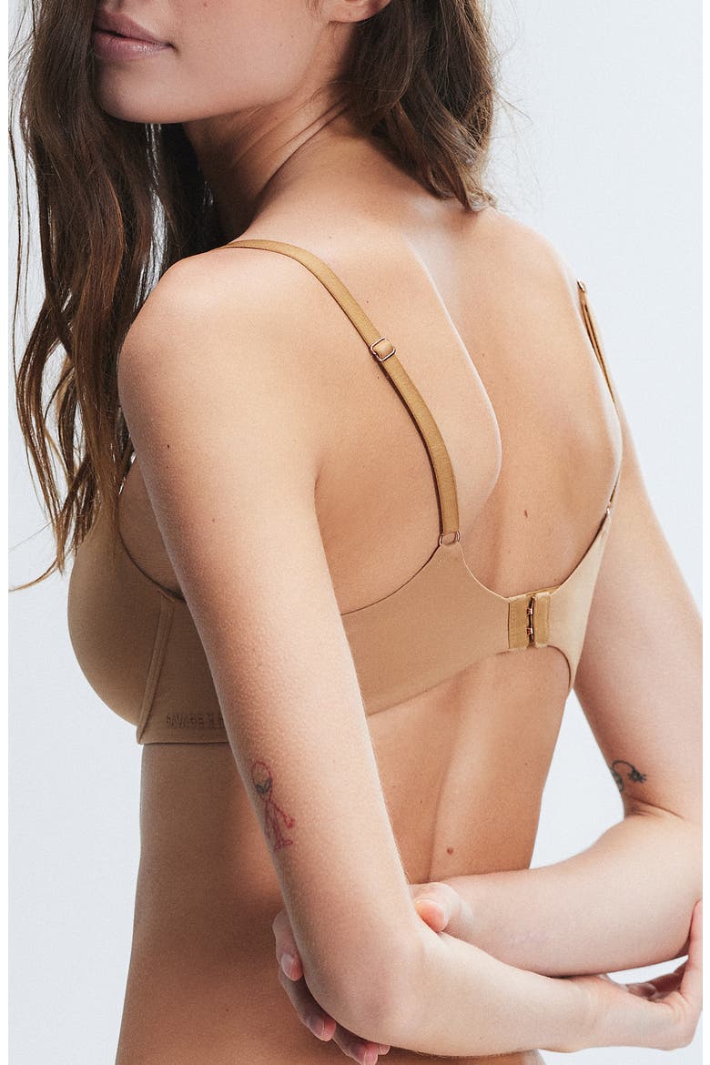 Soft N' Savage Padded Demi Bra, Alternate, color, SWEET LATTE NUDE