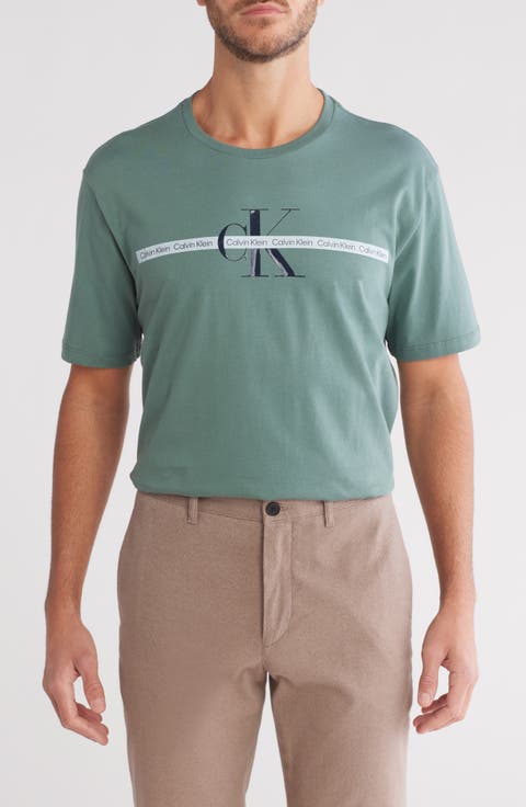 Repeat Tape Layer Logo Graphic T-Shirt