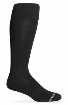 Nyx Black Mid-Calf Premium Novelty Dress Socks