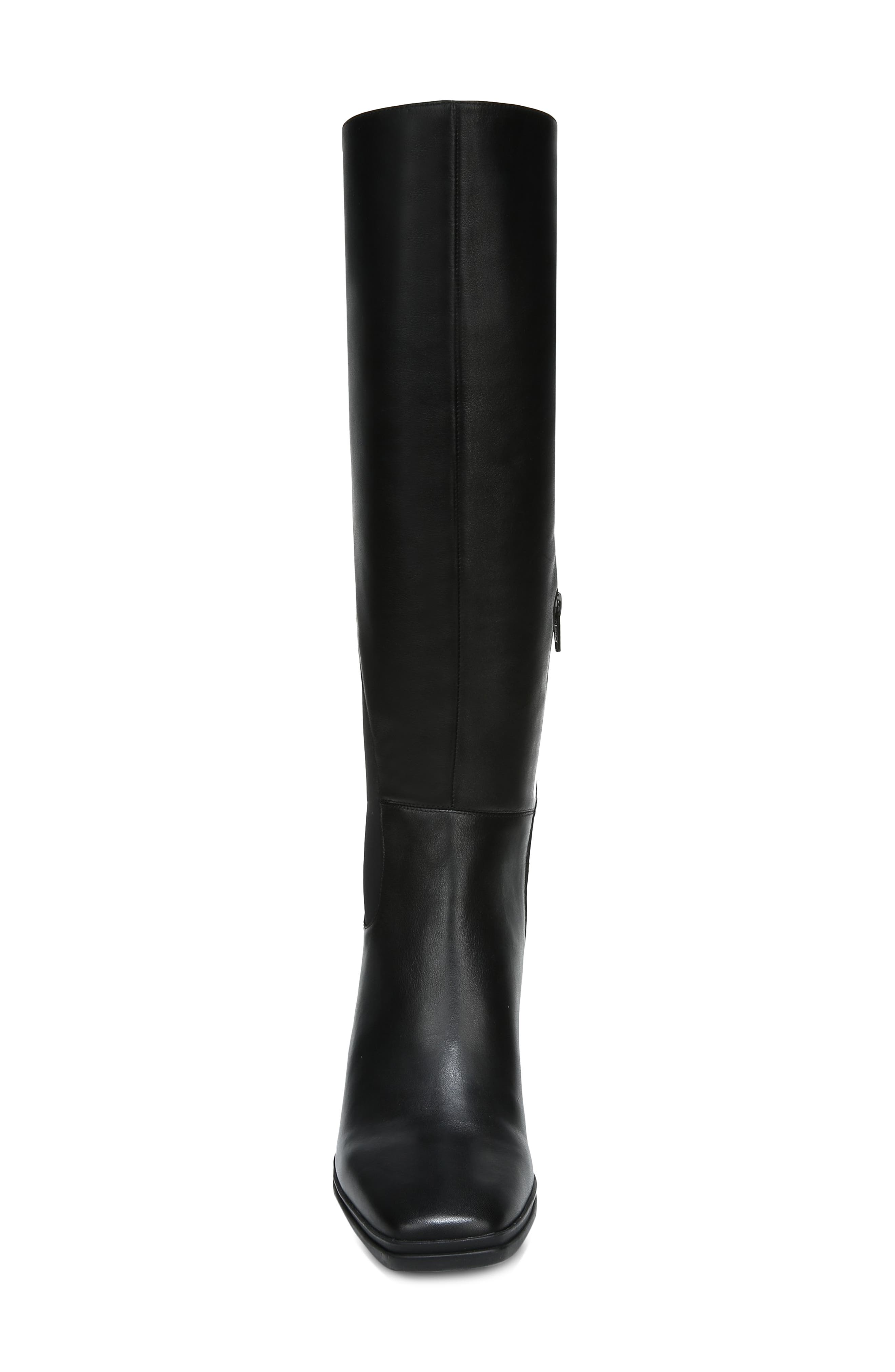 Naturalizer Axel Weatherproof Knee High Boot, Alternate, color, Black Leather