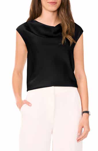 Cowl Neck Sleeveless Top