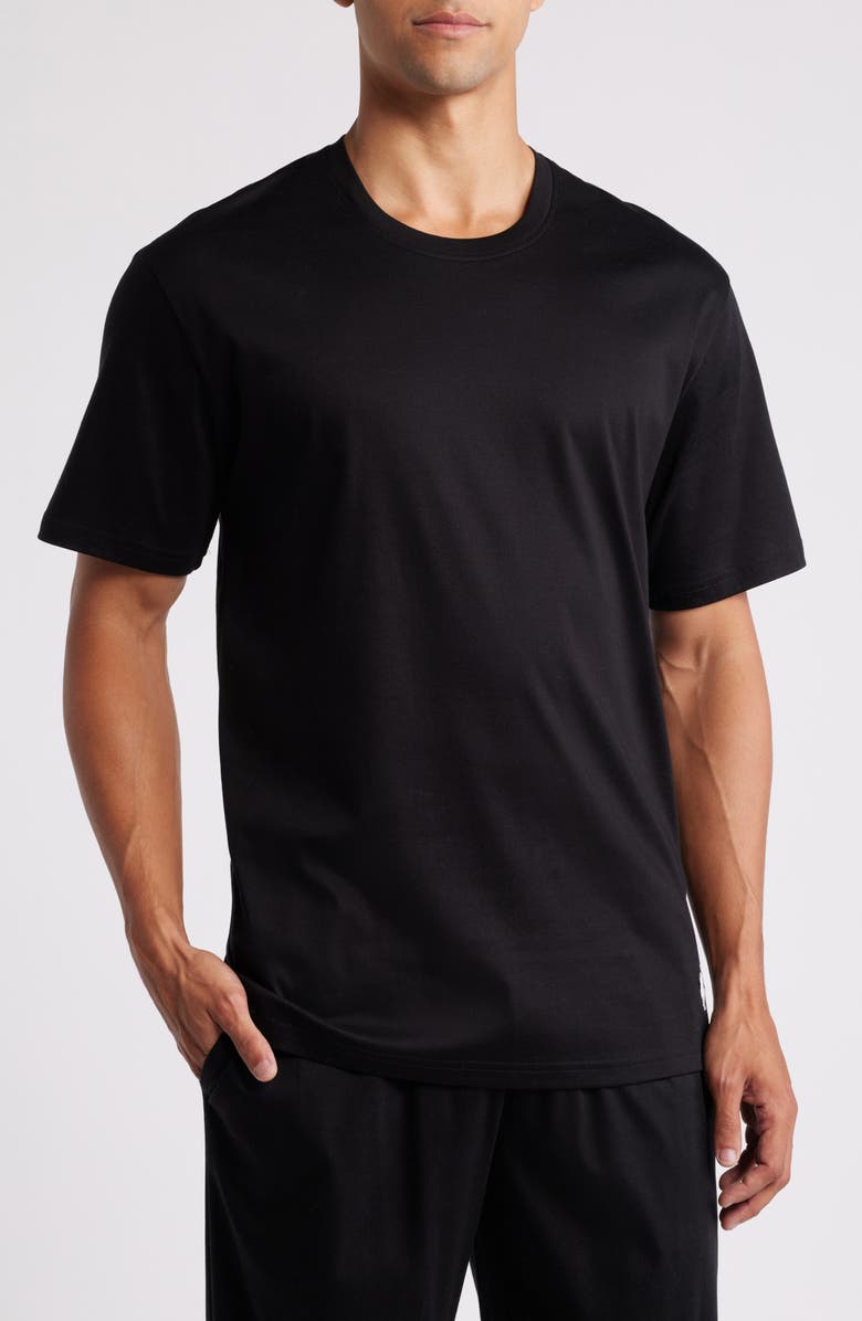 Polo Ralph Lauren Mercerized Cotton Sleep T-Shirt, Main, color, Pb/Ppwht