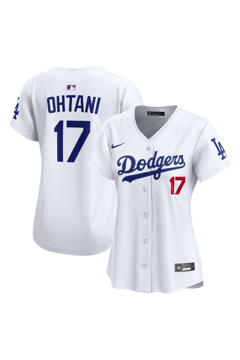Women's Nike Shohei Ohtani White Los Angeles Dodgers Home Limited Jersey, Main, color, White
