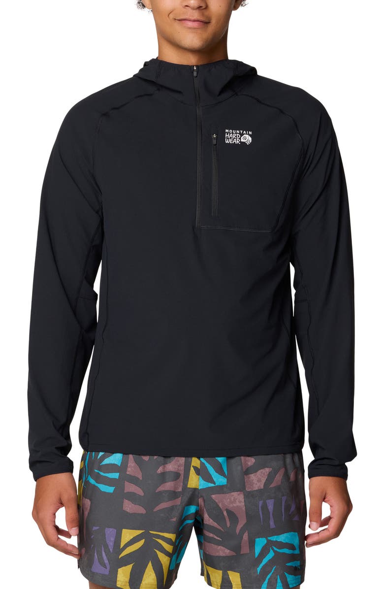 Mountain Hardwear Sunshield Hoodie, Main, color, Black