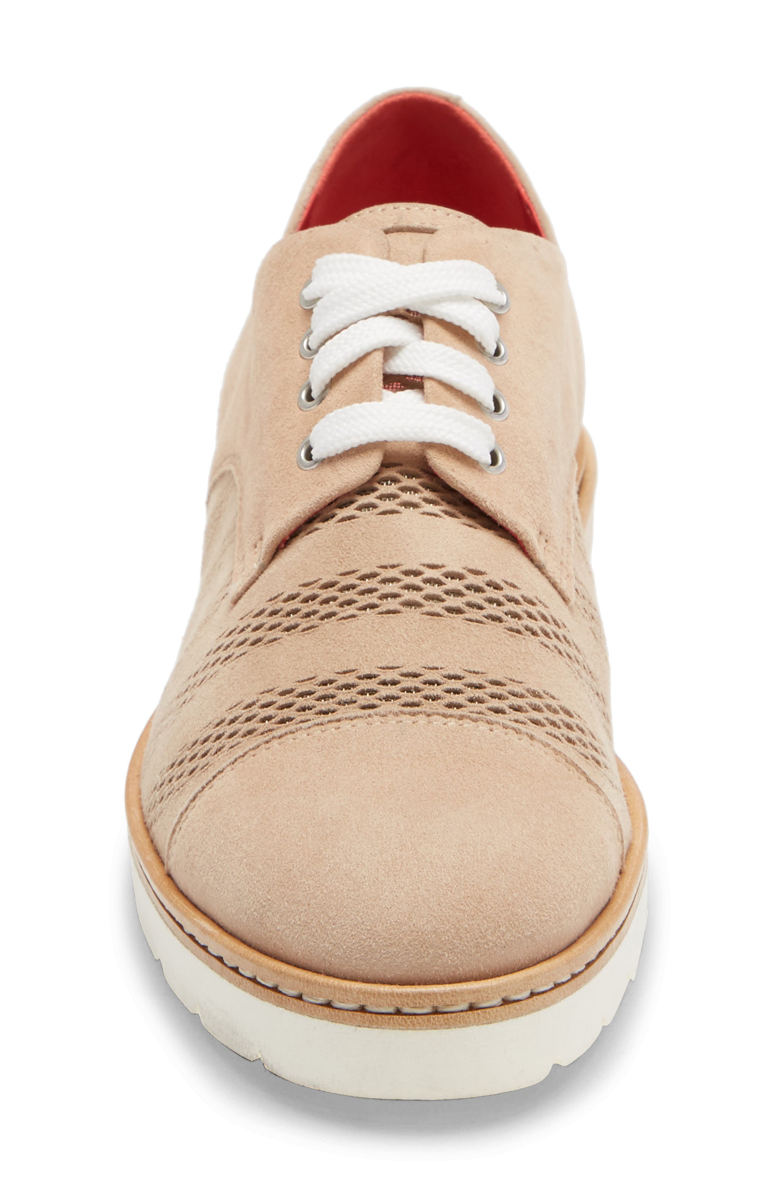 Pas de Rouge Lotty Lace-Up Derby, Alternate, color, 