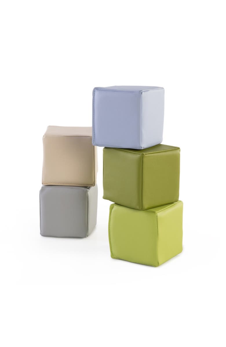 Kaplan Early Learning Company Soft Oversized Blocks - 12 Pieces, Alternate, color, Multicolored