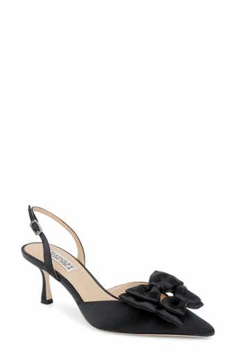 Badgley Mischka Collection Giovanna Slingback Pointed Toe Pump