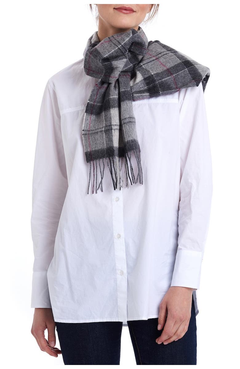 Barbour Tartan Scarf, Alternate, color,