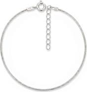 Spero London Italian Fine Chain Sterling Silver Bracelet