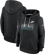 Nike Women's Nike Black Philadelphia Eagles Sideline Standard Issue Dri-FIT Hoodie