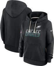 Nike Women's Nike Black Philadelphia Eagles Sideline Standard Issue Dri-FIT Hoodie