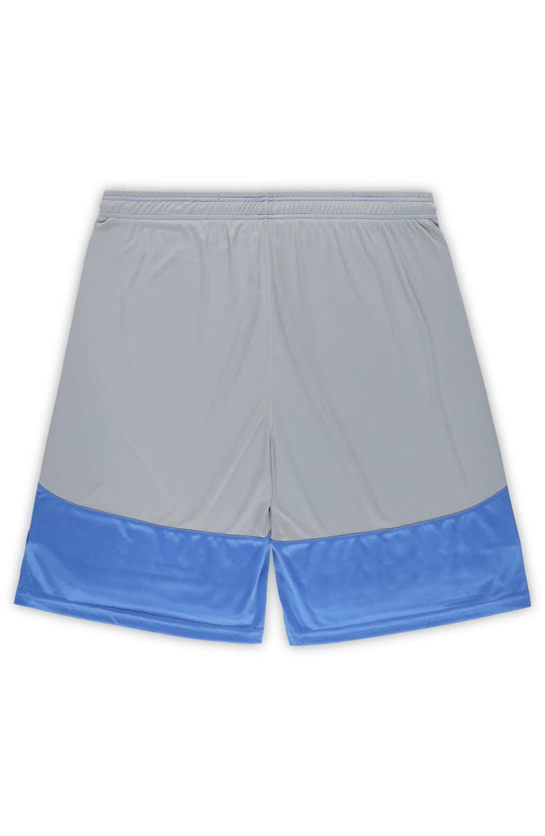 FANATICS Men's Fanatics Branded Blue Detroit Lions Big & Tall Team Logo Shorts, Alternate, color, 
