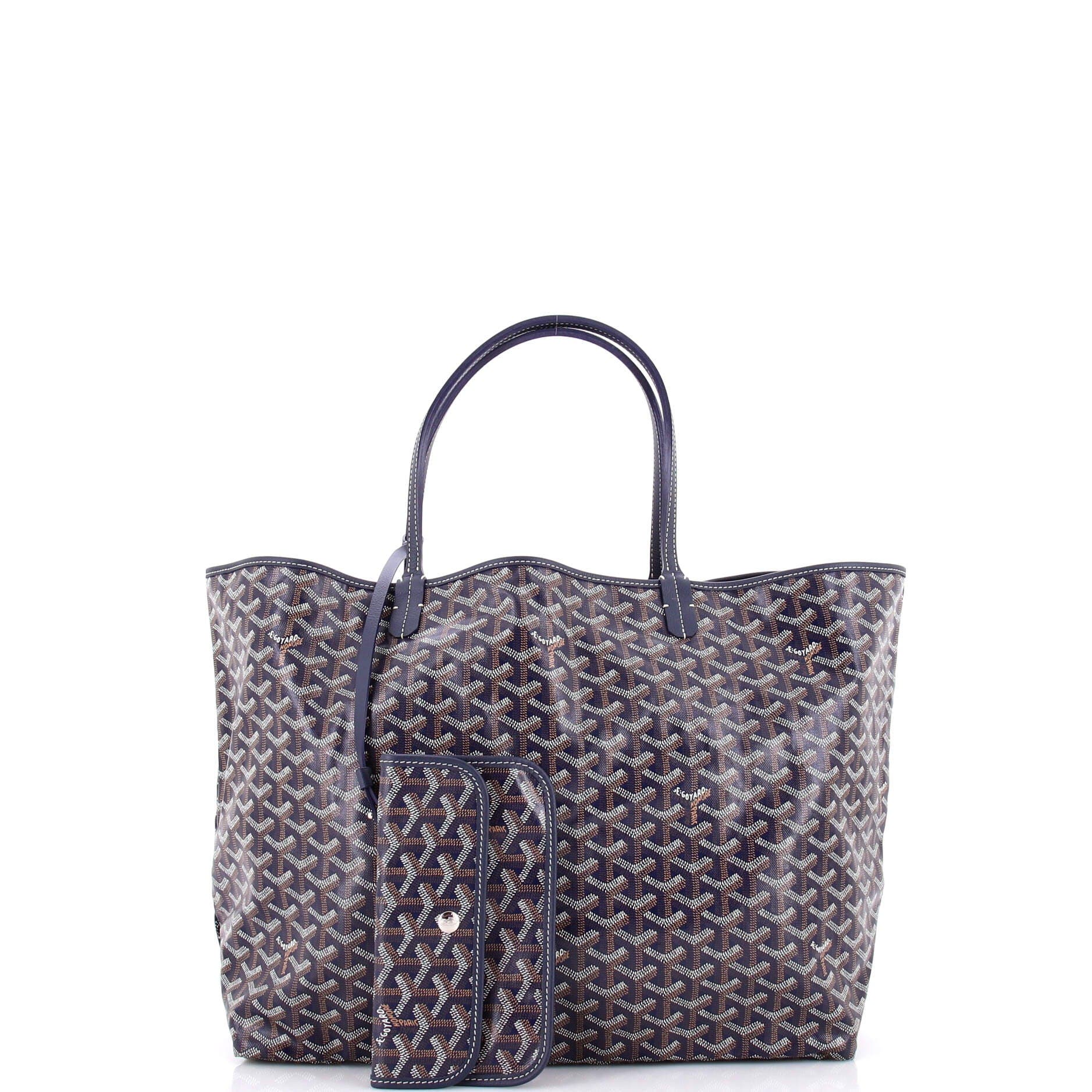 Pre-Owned Goyard Saint Louis Tote Coated Canvas GM, Alternate, color, 